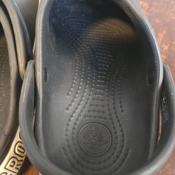 Crocs Crocband Black Unisex Clog-Men's 5 Women's 7 - Picture 6 of 16
